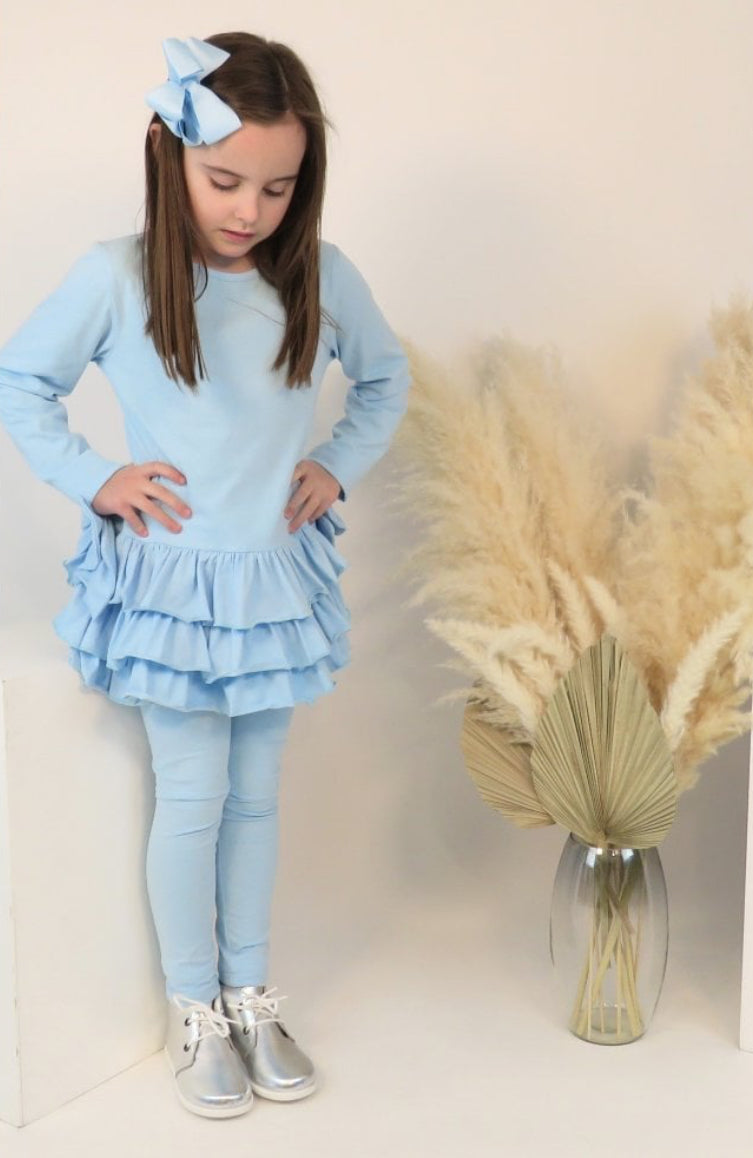 Harris Kids Blue Frill Tracksuit