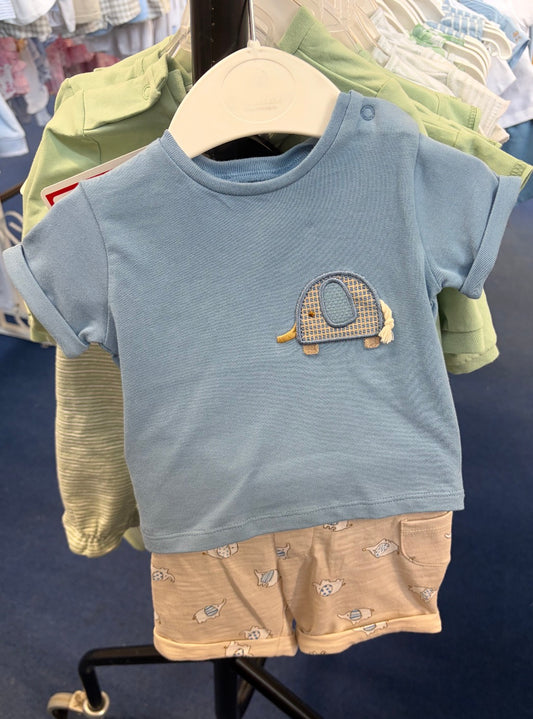 Mayoral Elephant short set