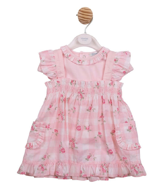 Mintini Pink Floral Sundress