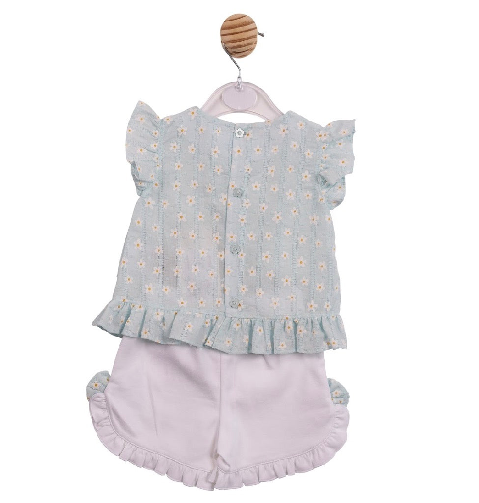 Mintini Floral Tunic & Shorts Set