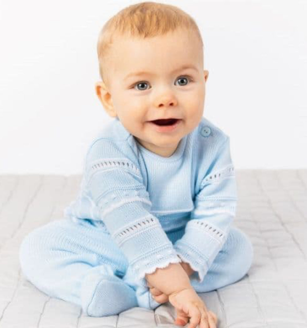 Dandelion Blue Knitted Outfit