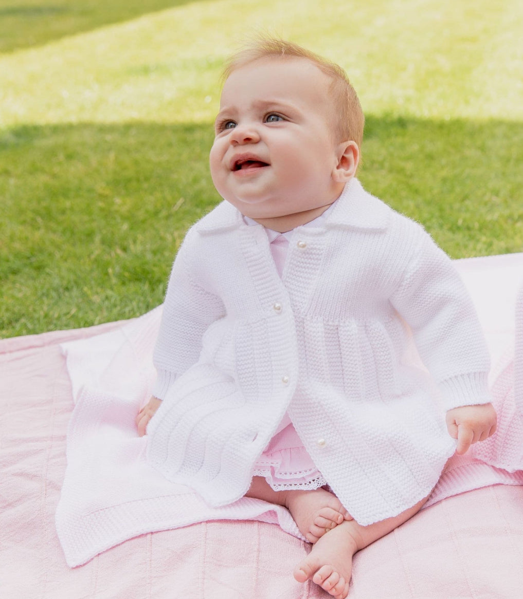 Dandelion White Pearl Coat