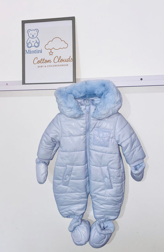 Mintini Blue Snowsuit