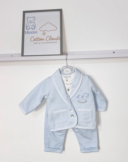 Mintini Rocking Horse 3 Piece Outfit