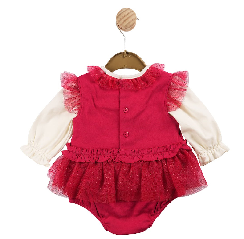 Mintini Red Heart Romper