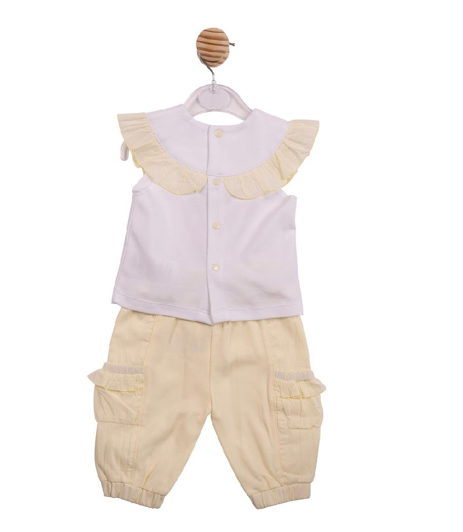 Mintini Lemon Top & Trouser