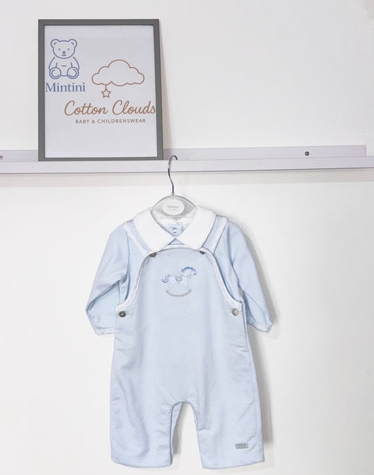 Mintini Rocking Horse Dungaree Set