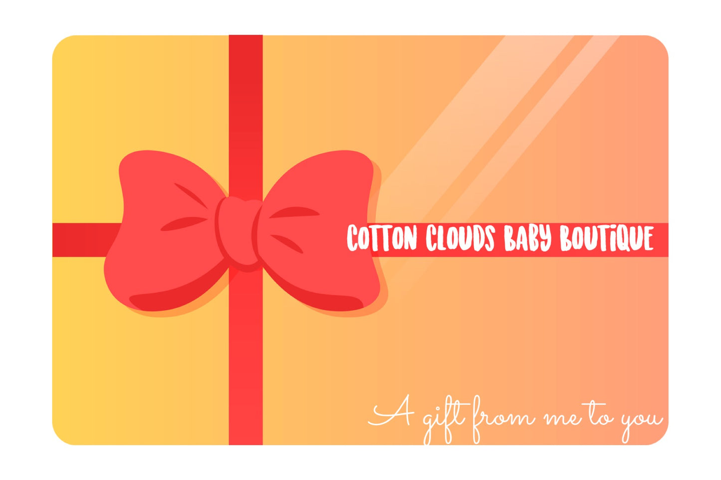 Cotton Clouds Baby Boutique Gift Card