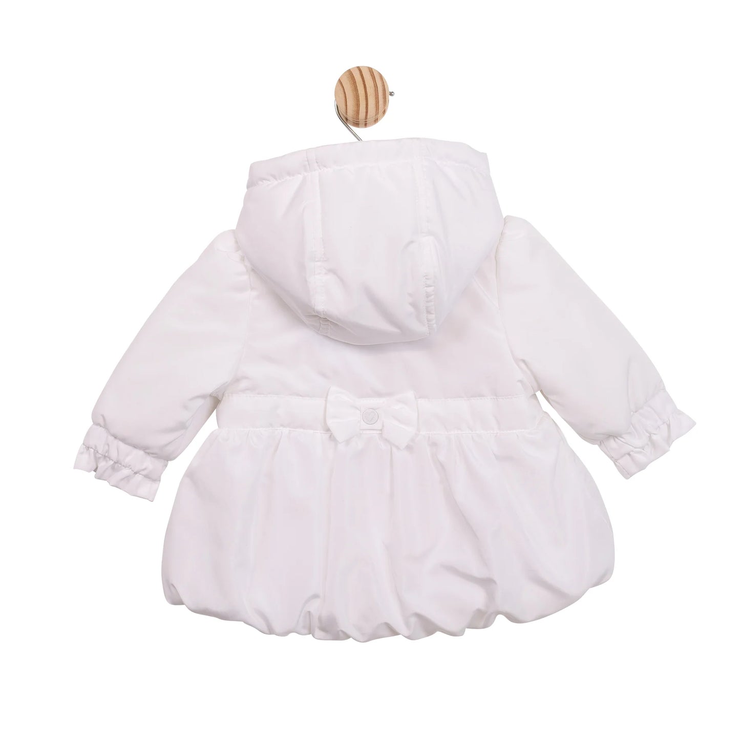 Mintini White Bow Coat
