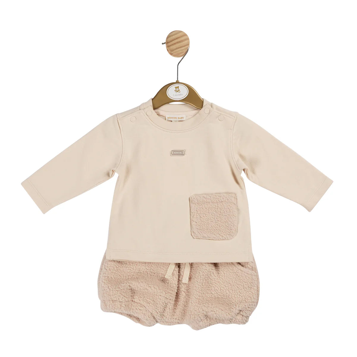 Mintini Beige Short Set