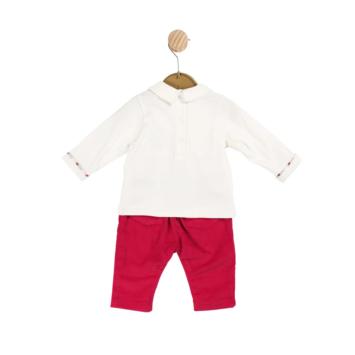 Mintini Red Trousers & Top Set