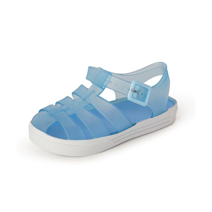 Sky Blue Jelly Sandals