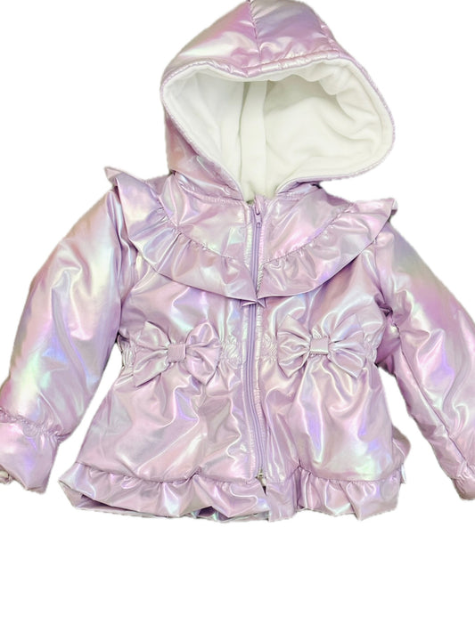 Visara Lilac Iridescent Coat