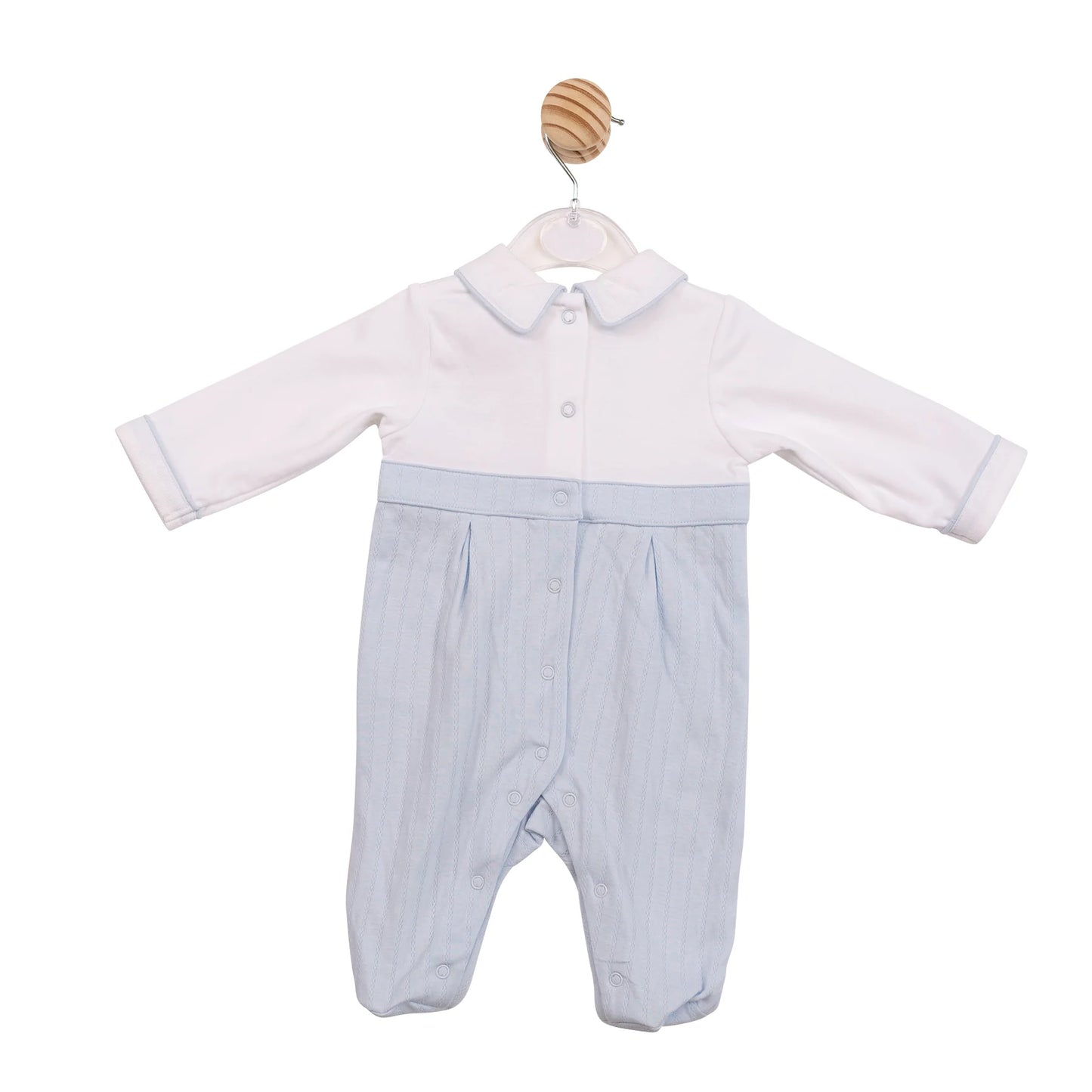 Mintini Blue White Onesie