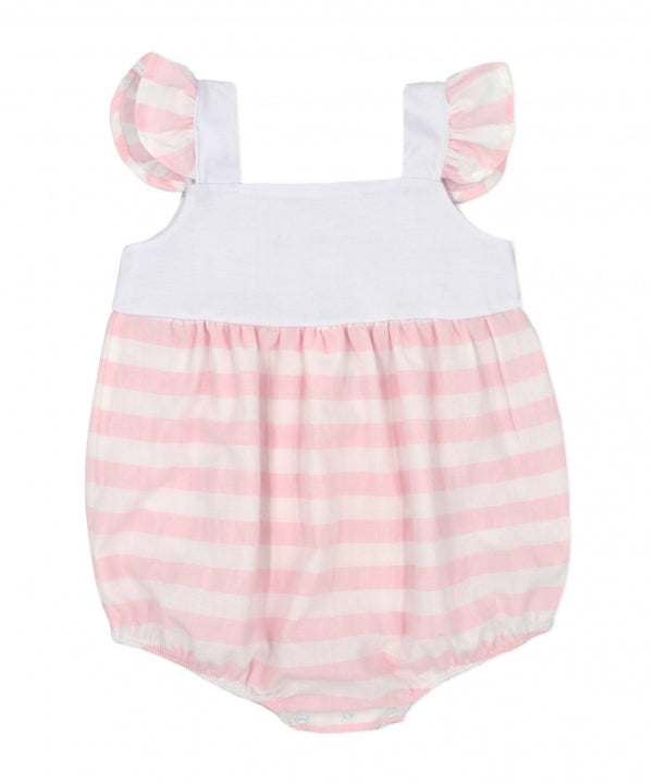 Rapife Pink Stripe Romper