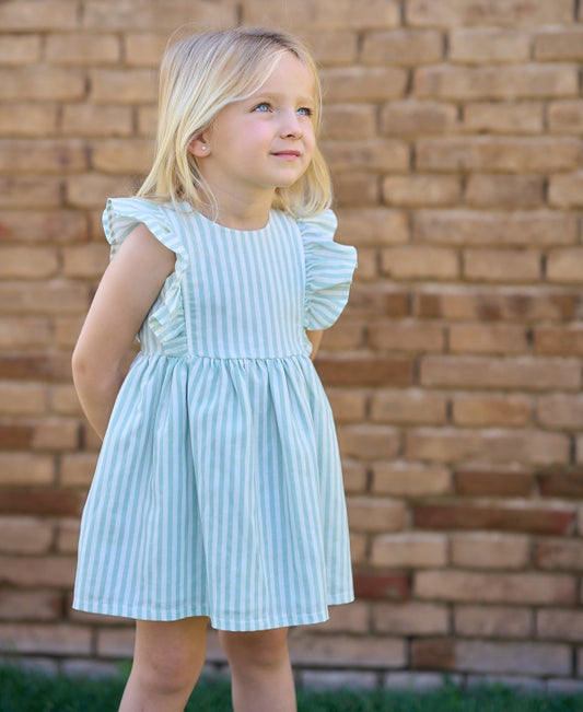 Rapife Green Stripe Dress