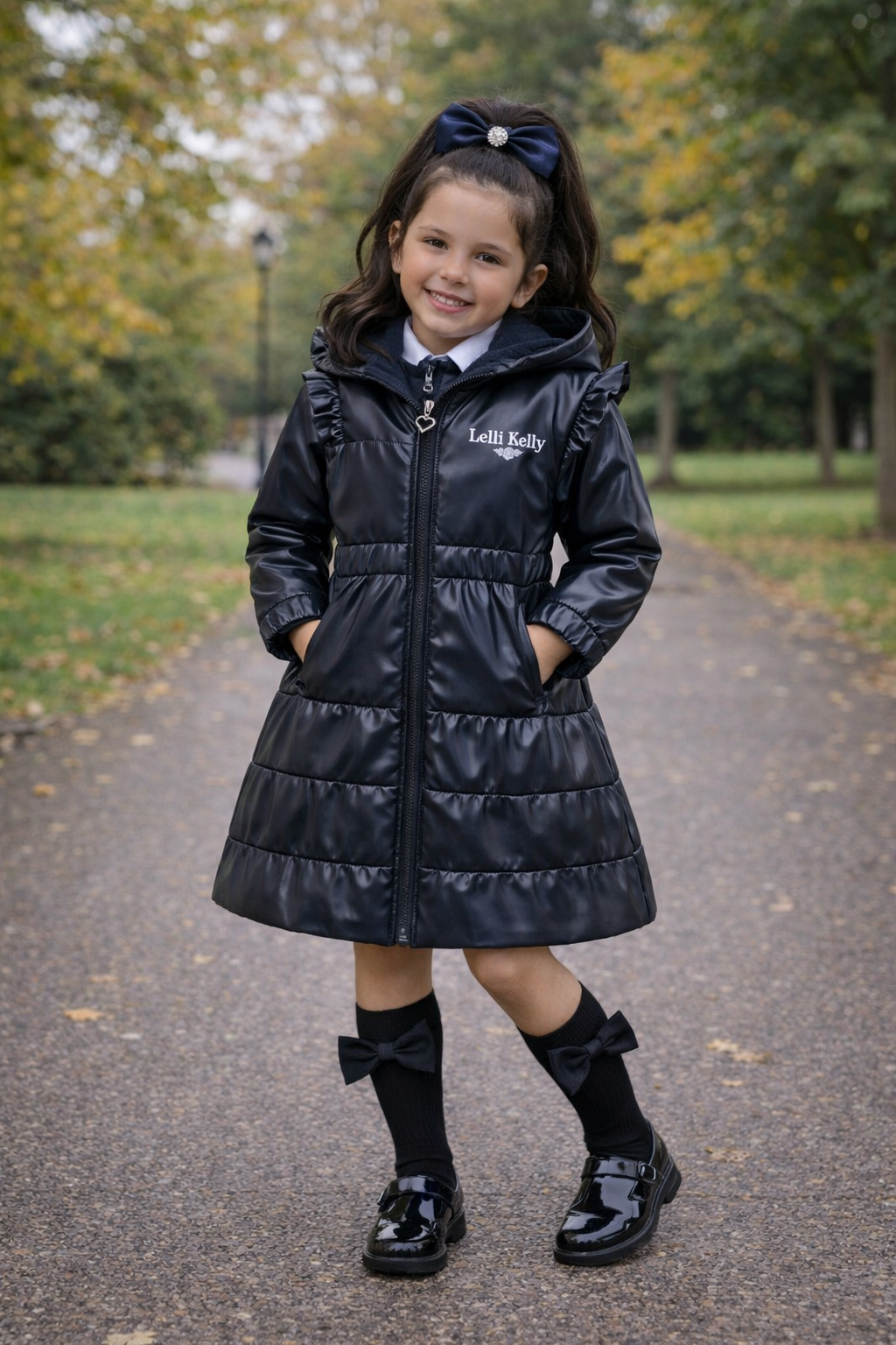 Lelli Kelly Bonnie Coat Navy