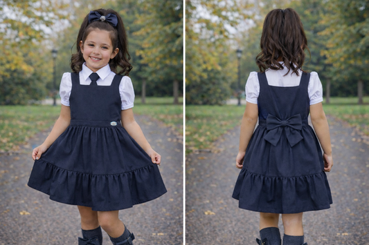 Lelli Kelly Becky Navy Pinafore