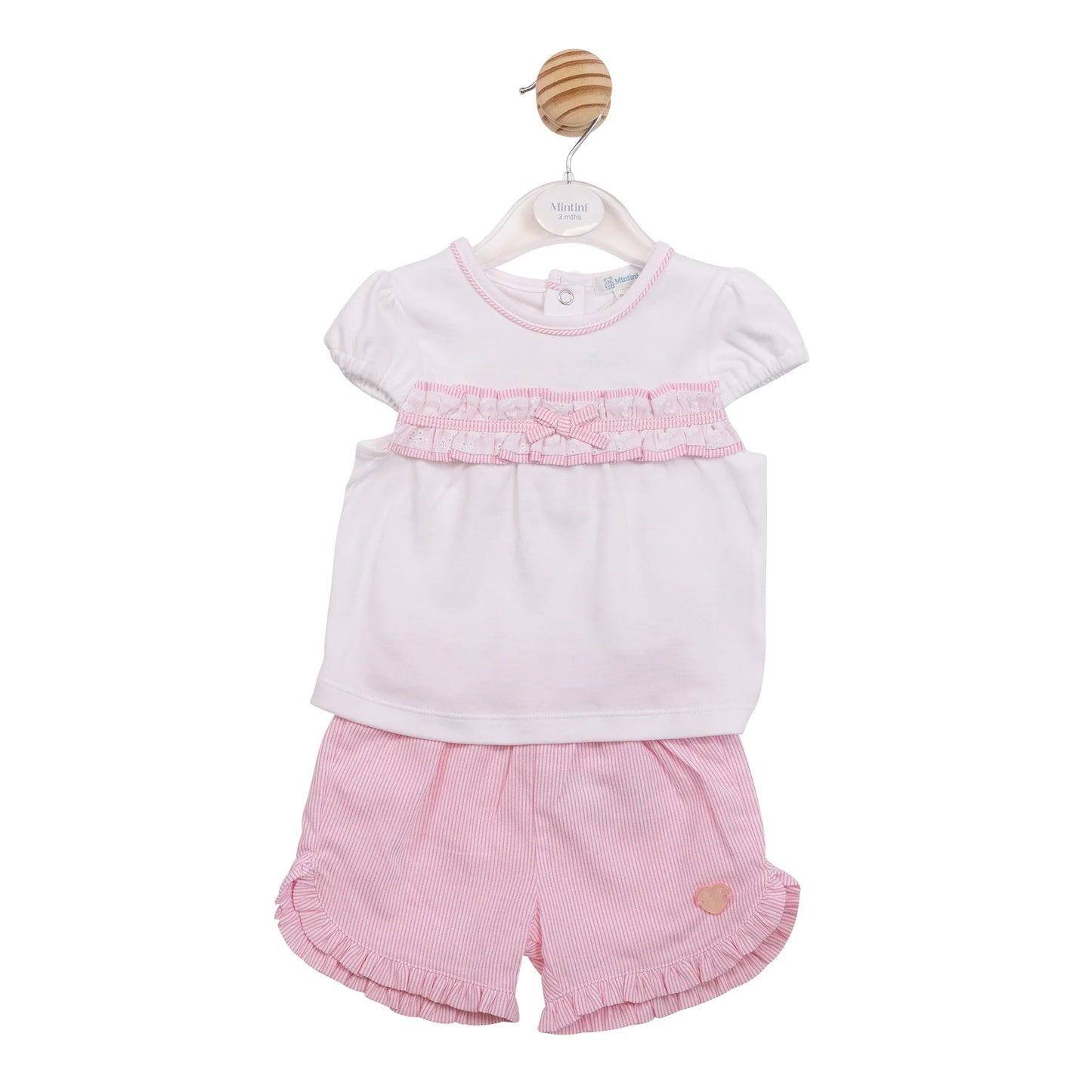 Mintini Pink Top & Shorts