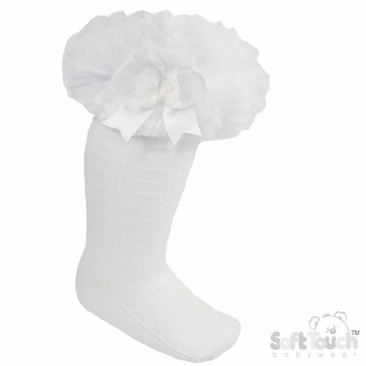 White Tutu Socks