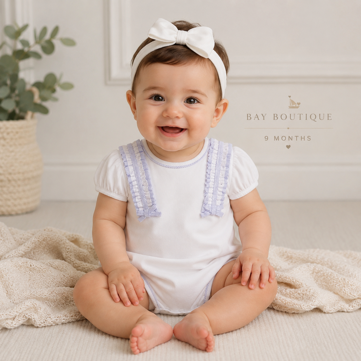 Mintini White Romper
