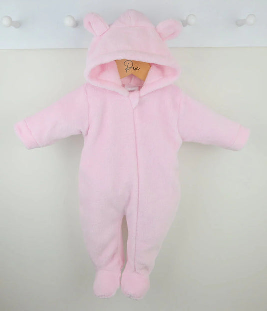 Pex Pink Snuggle Suit