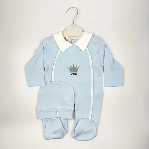 Visara Crown Blue Onesie