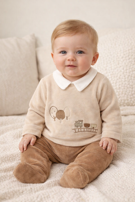 Mayoral Beige Trouser Set