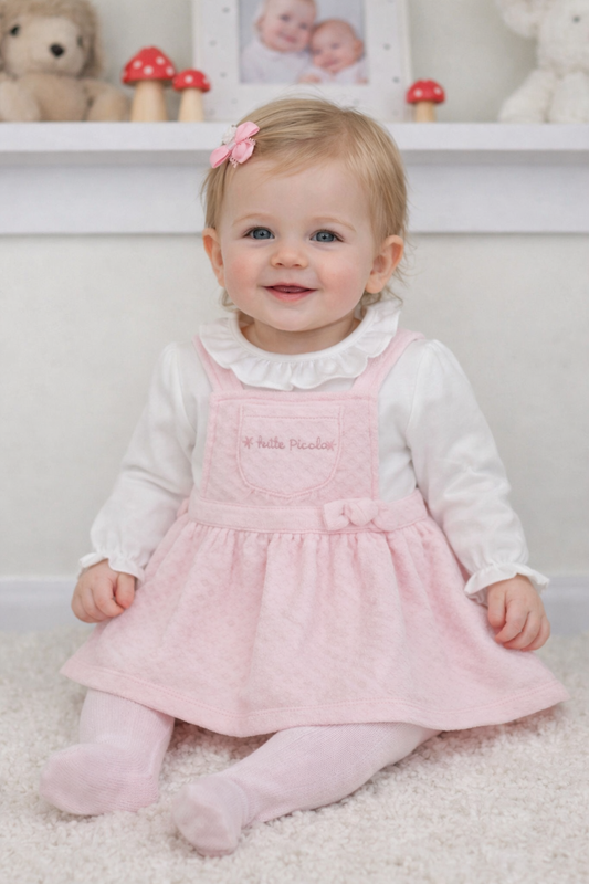 Tutto Piccolo Pink Dress & Tights