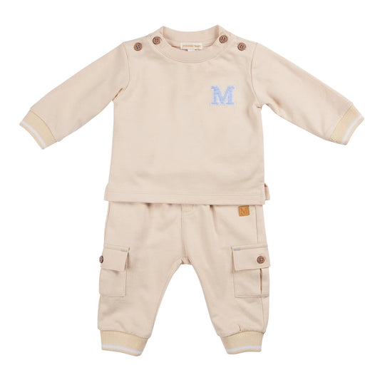 Mintini Beige Jog suit