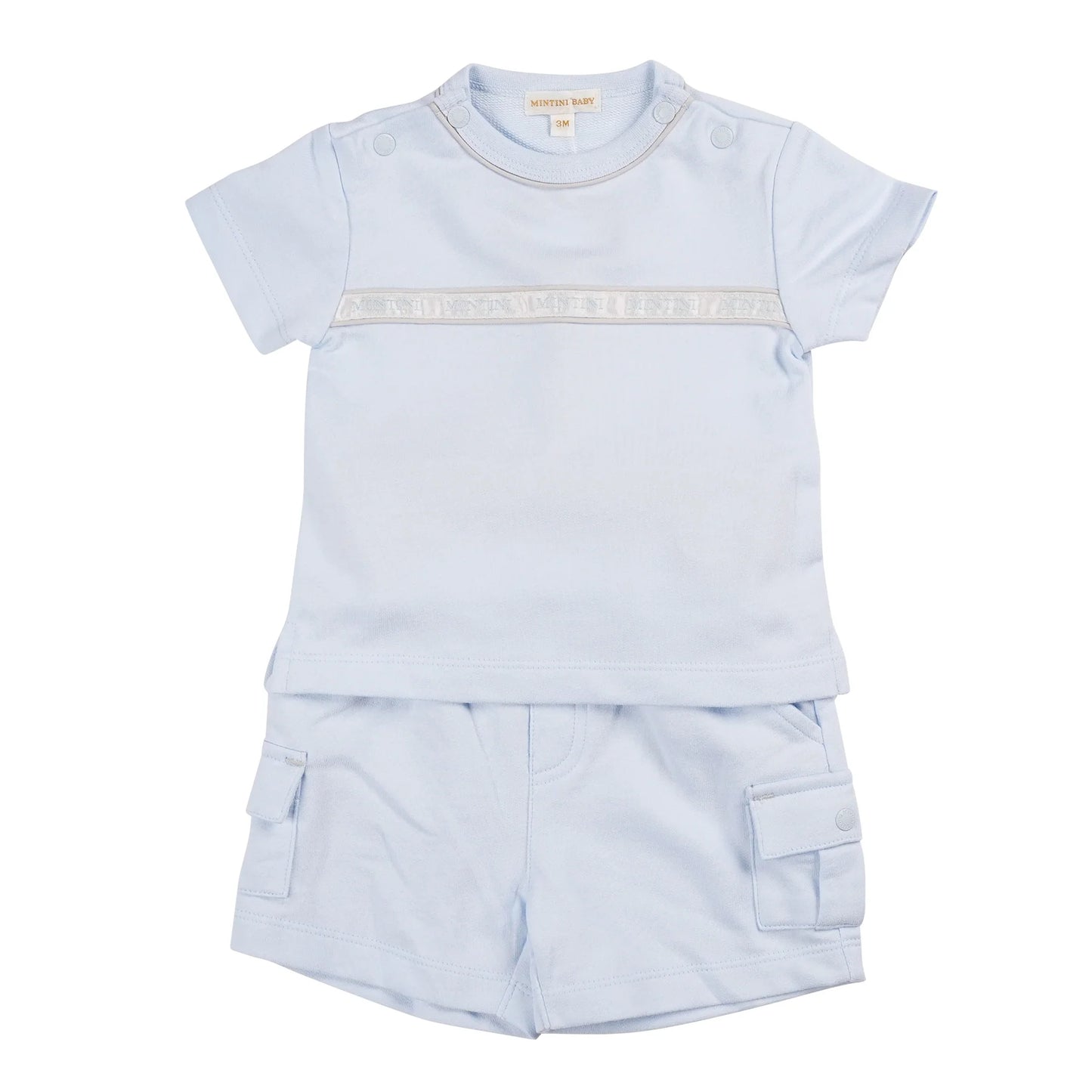 Mintini Blue Shorts Set