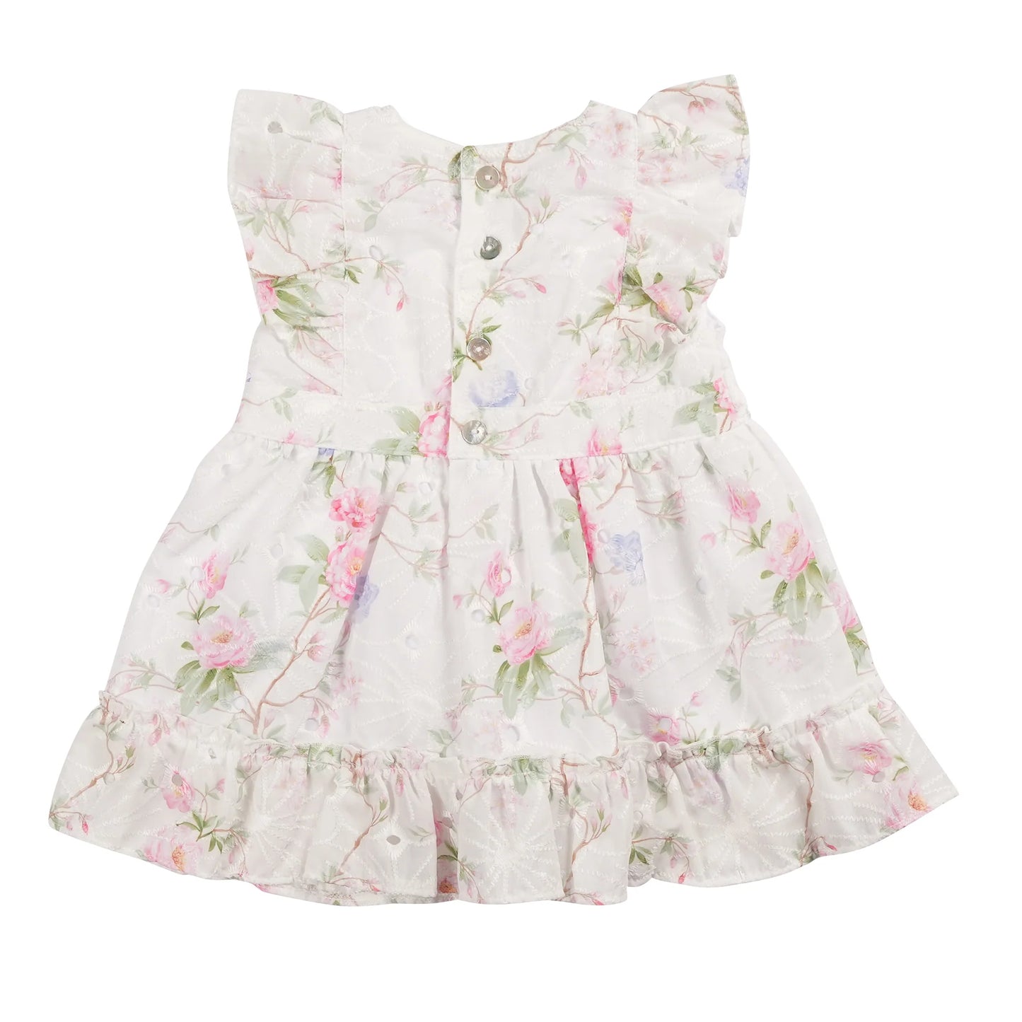 Mintini White Floral Dress