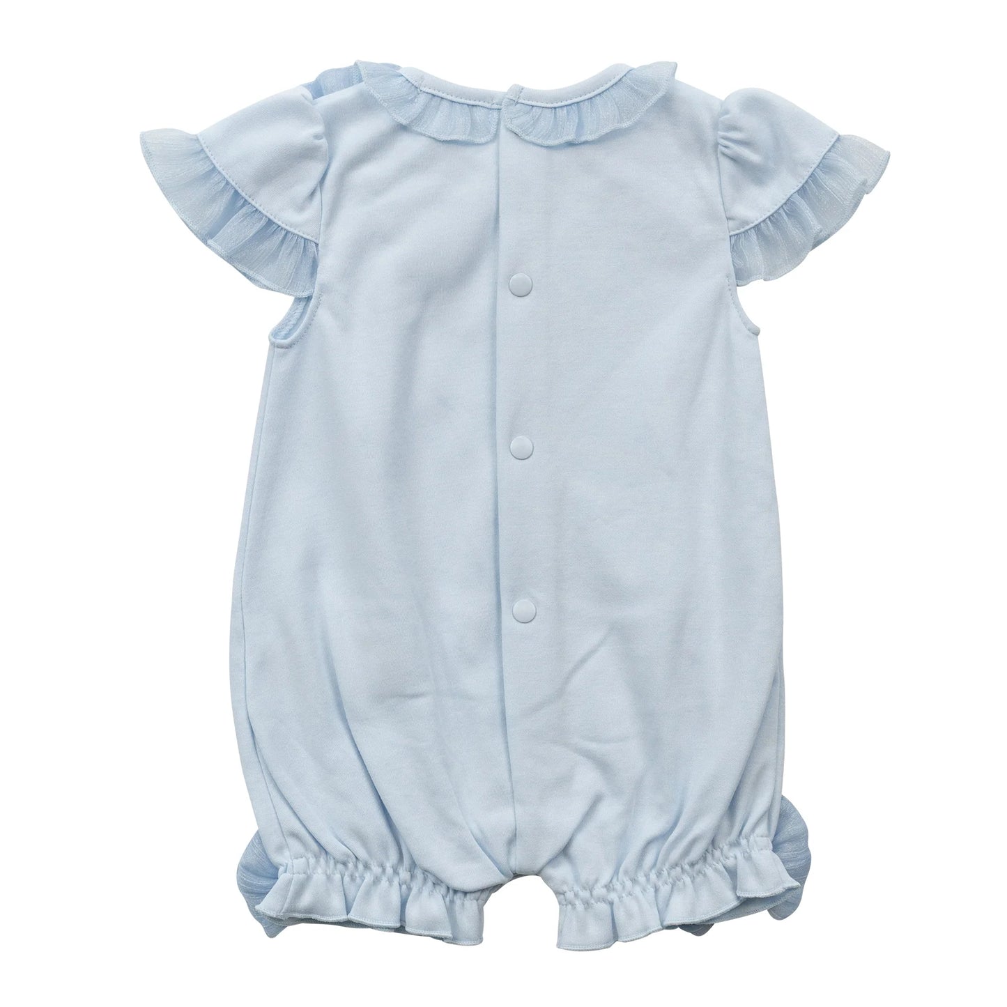 Mintini Blue Bow Romper