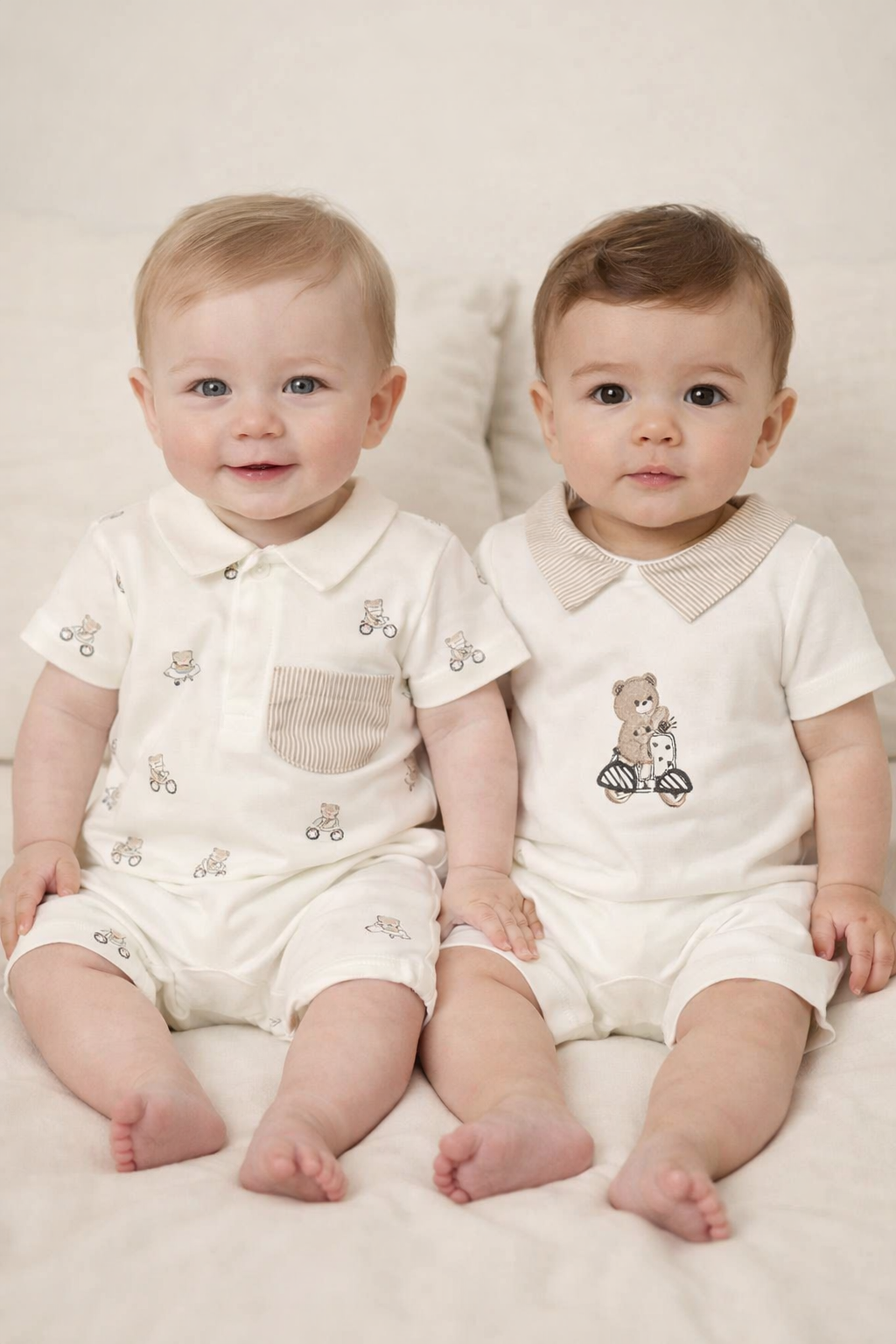 Mayoral Bear Rompers