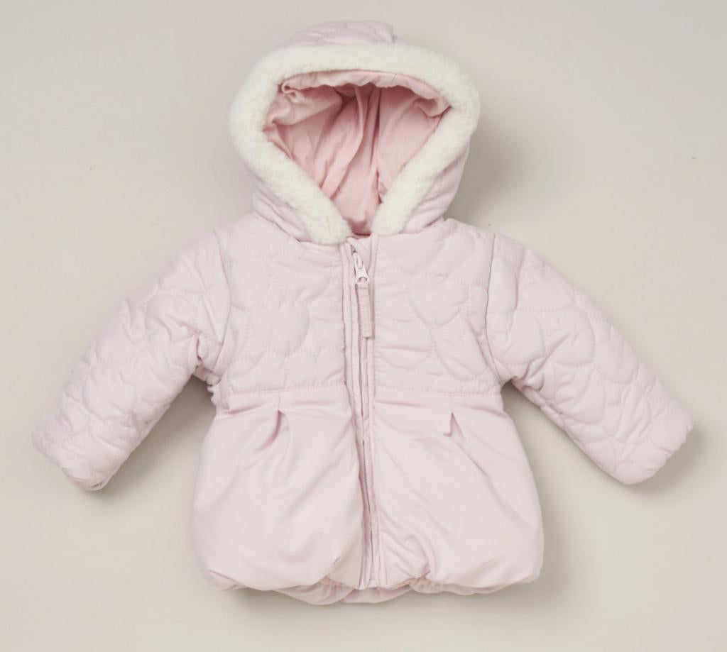 Pink Quilted Coat