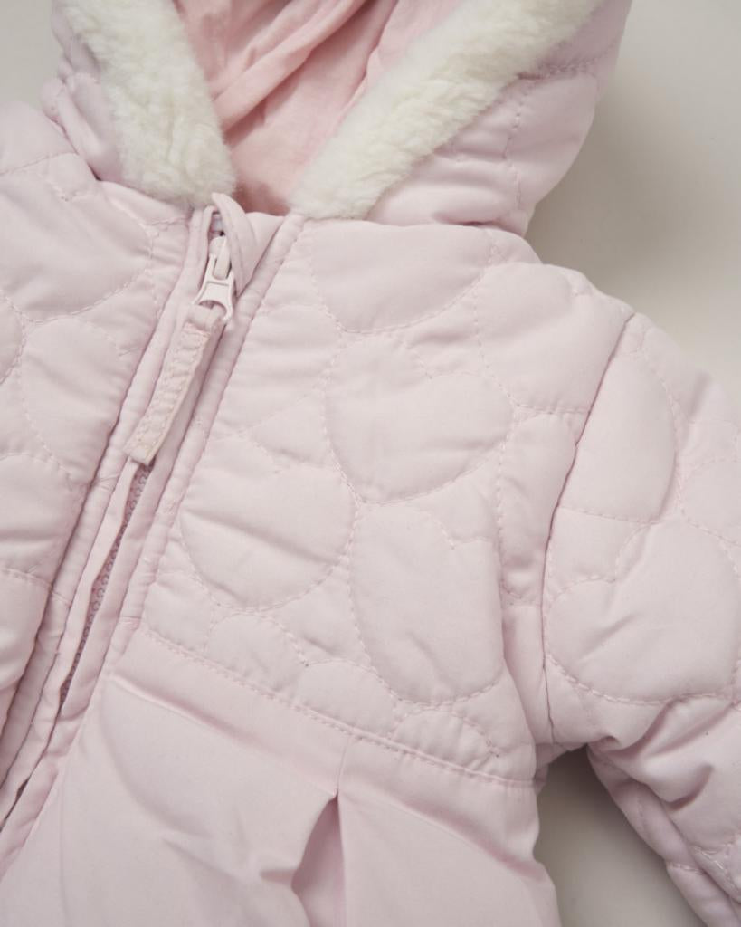 Pink Quilted Coat