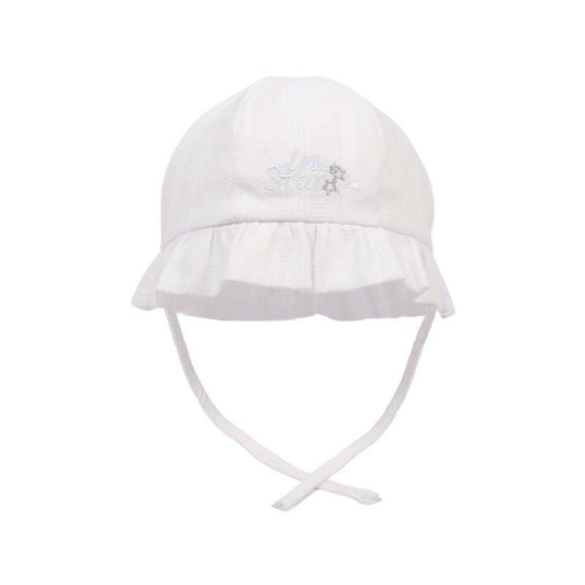 White Little Star Sunhat